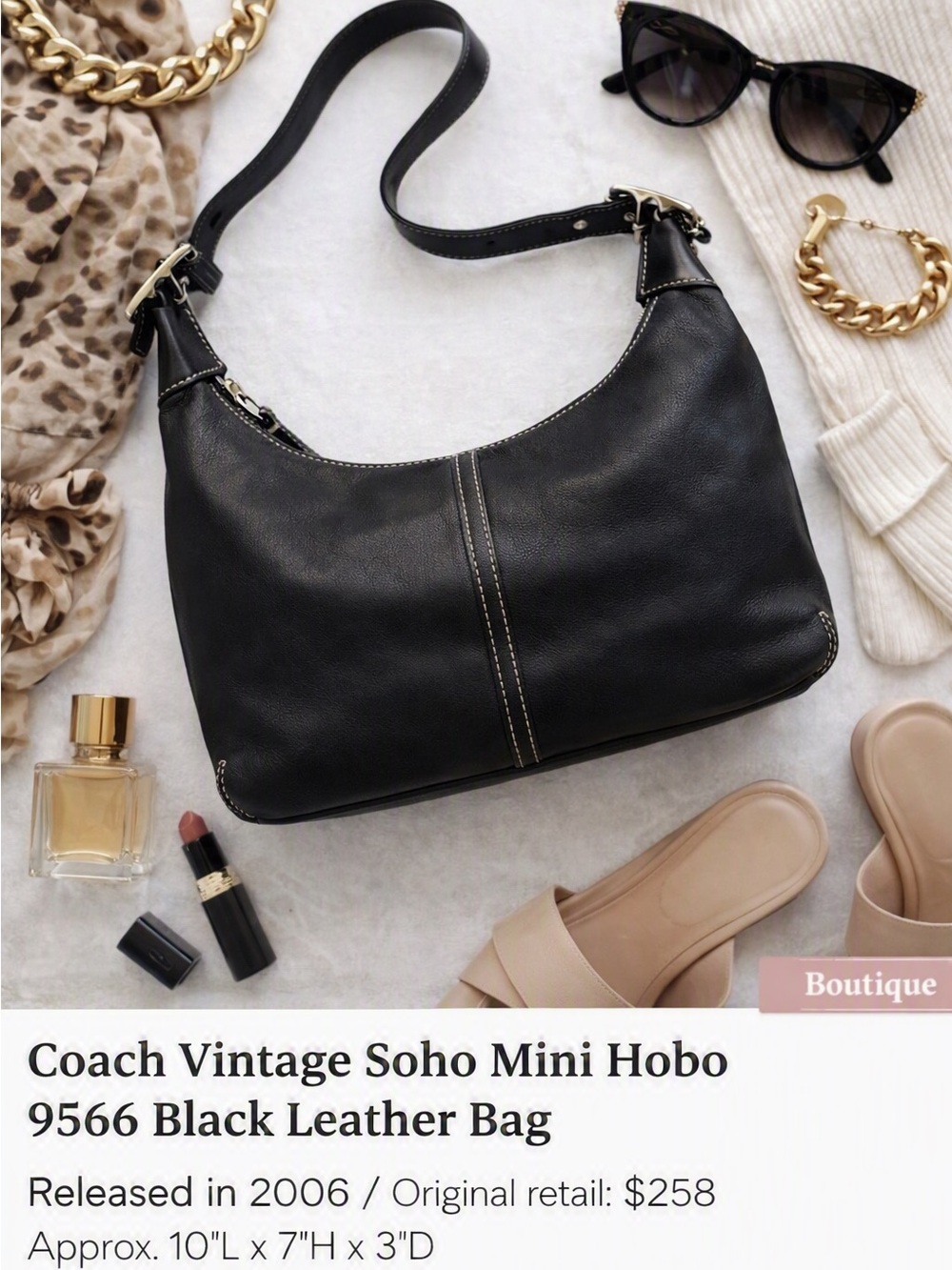 COACH Vintage Legacy Ergo Hobo Crossbody